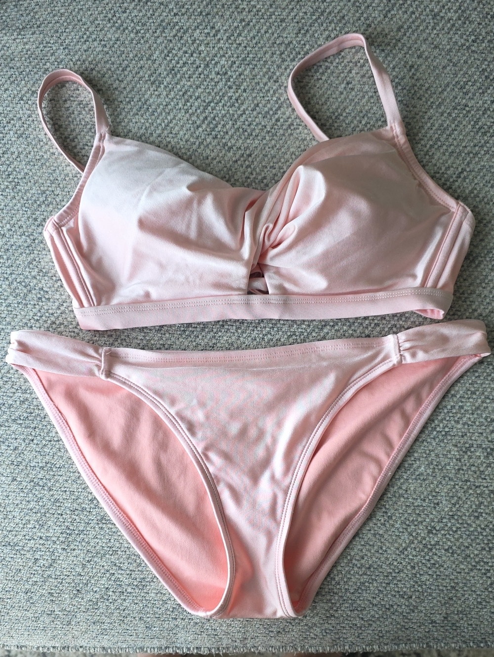 Light Pink Two-Piece Bikini Set